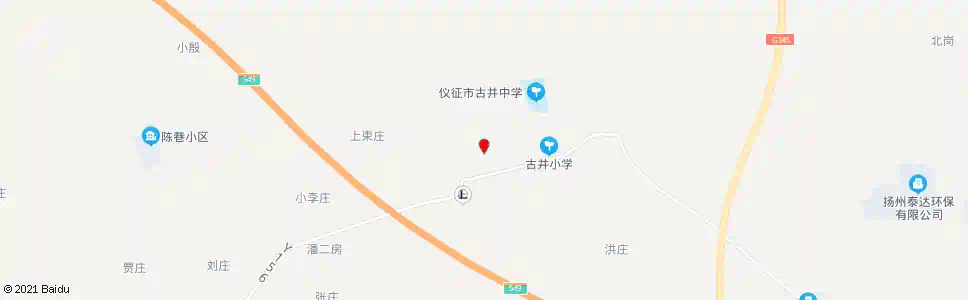 扬州古井叉口_公交站地图_扬州公交_妙搜公交查询2025