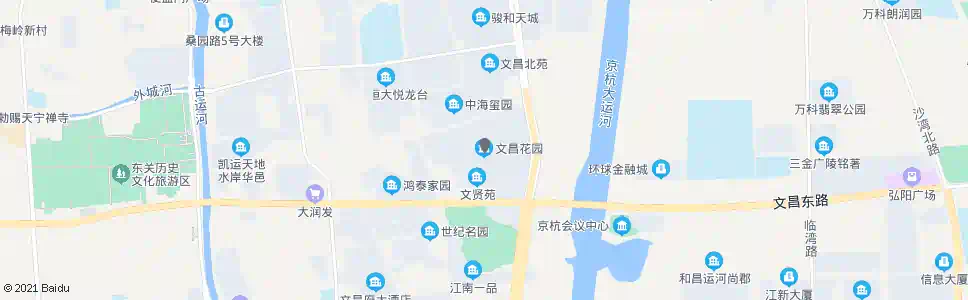 扬州文昌花园东_公交站地图_扬州公交_妙搜公交查询2025
