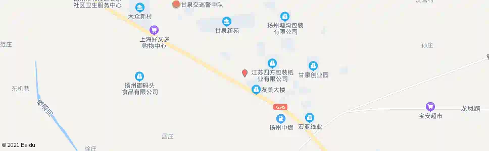 扬州华信织带_公交站地图_扬州公交_妙搜公交查询2025