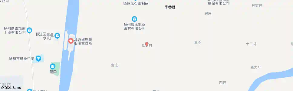 扬州张坝村_公交站地图_扬州公交_妙搜公交查询2025