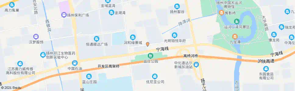 扬州曙光北路_公交站地图_扬州公交_妙搜公交查询2025