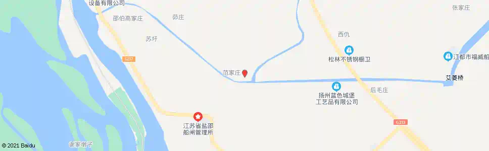 扬州崔桥村_公交站地图_扬州公交_妙搜公交查询2025