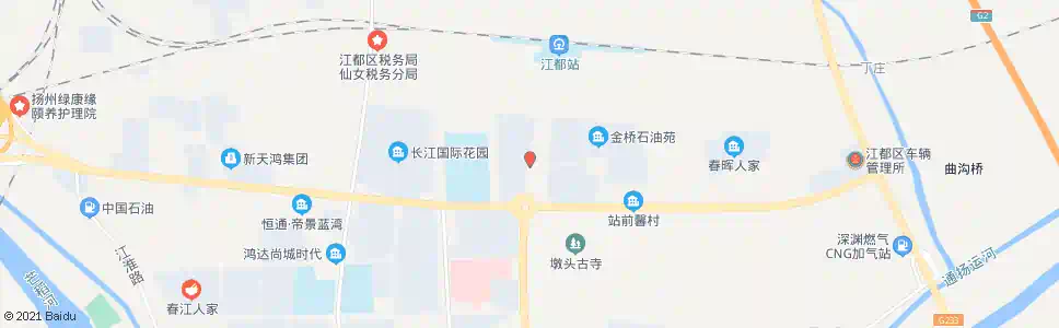 扬州油田小区_公交站地图_扬州公交_妙搜公交查询2025