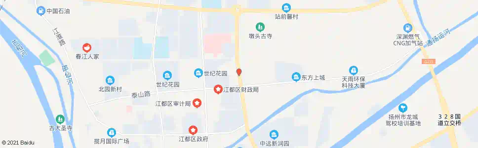 扬州福利院_公交站地图_扬州公交_妙搜公交查询2025