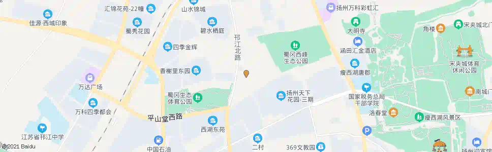 扬州冯庄_公交站地图_扬州公交_妙搜公交查询2025
