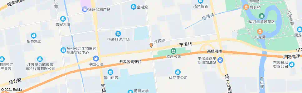 扬州创业园_公交站地图_扬州公交_妙搜公交查询2025