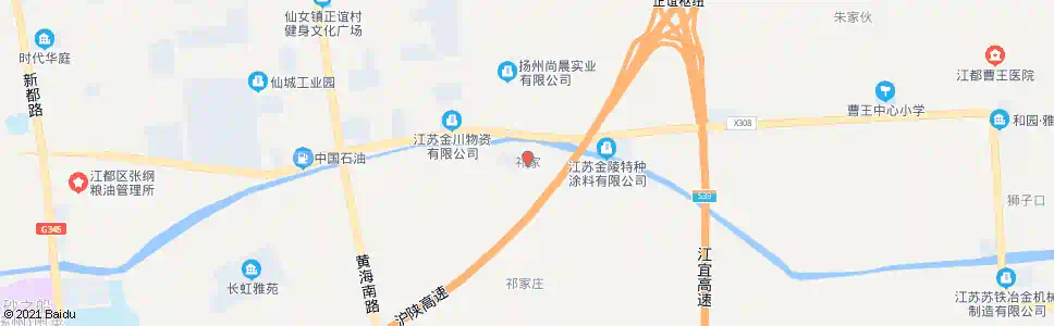 扬州祁家组_公交站地图_扬州公交_妙搜公交查询2025