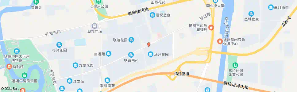 扬州连运村_公交站地图_扬州公交_妙搜公交查询2025