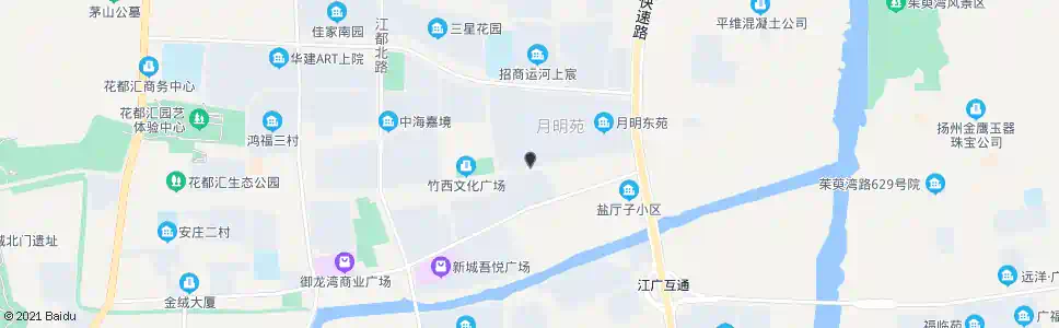 扬州卫生站_公交站地图_扬州公交_妙搜公交查询2025