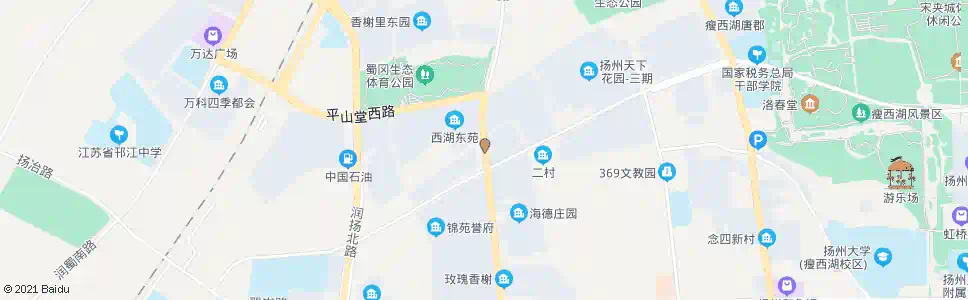 扬州山河园(柳馨花园)_公交站地图_扬州公交_妙搜公交查询2025