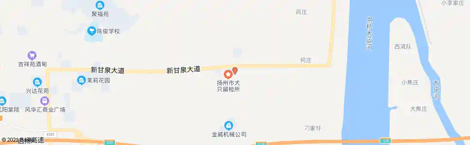扬州团结村_公交站地图_扬州公交_妙搜公交查询2025
