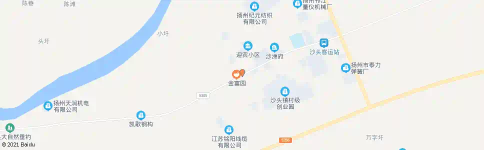 扬州沙头交管所_公交站地图_扬州公交_妙搜公交查询2025