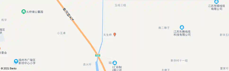 扬州玉城一队_公交站地图_扬州公交_妙搜公交查询2025