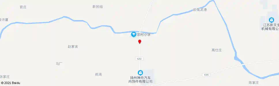 扬州红星针织厂_公交站地图_扬州公交_妙搜公交查询2025
