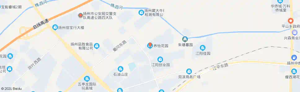 扬州养怡花园_公交站地图_扬州公交_妙搜公交查询2025