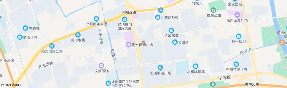 扬州名兴花园_公交站地图_扬州公交_妙搜公交查询2025