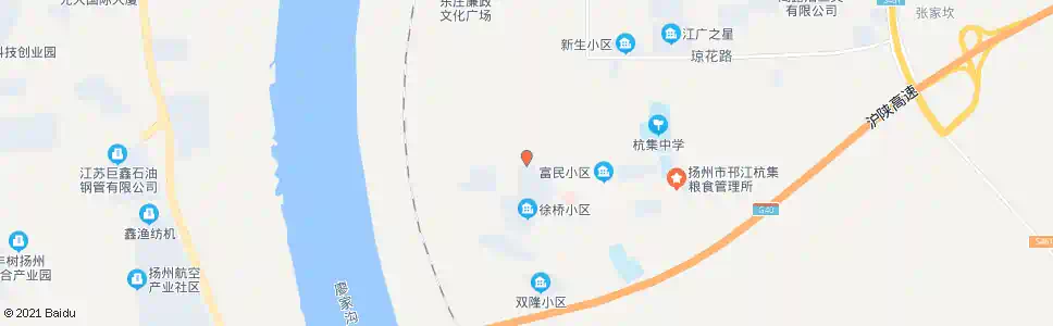 扬州两面针_公交站地图_扬州公交_妙搜公交查询2025