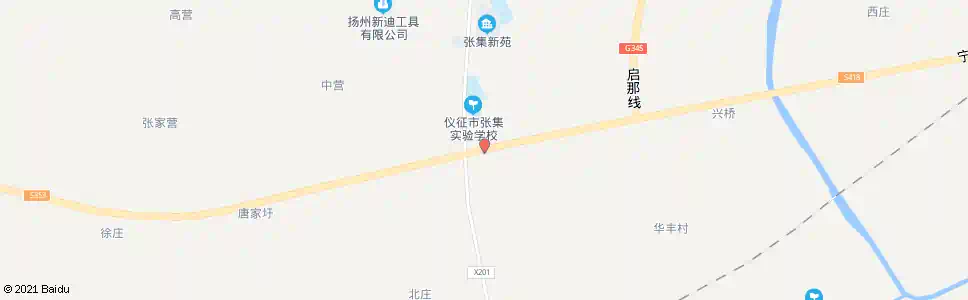 扬州张集街道_公交站地图_扬州公交_妙搜公交查询2025