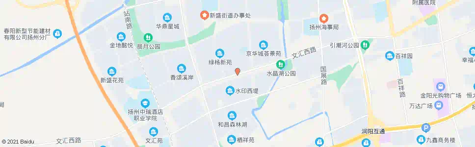 扬州绿杨新苑_公交站地图_扬州公交_妙搜公交查询2025