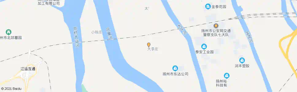 扬州田巷_公交站地图_扬州公交_妙搜公交查询2025