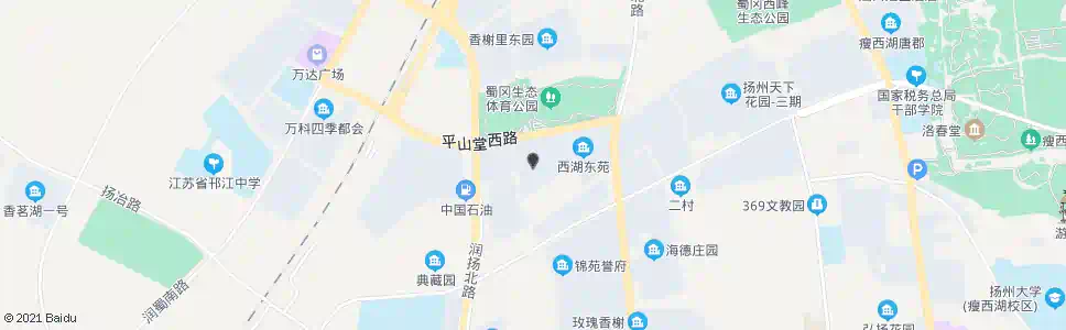 扬州西湖花园_公交站地图_扬州公交_妙搜公交查询2025