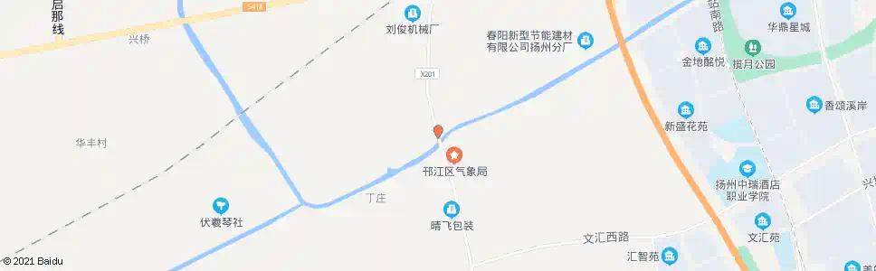 扬州沿山河村_公交站地图_扬州公交_妙搜公交查询2025