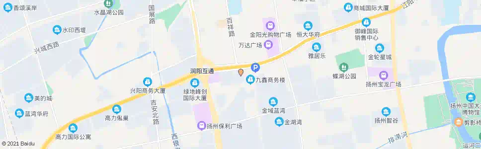 扬州市人力资源市场_公交站地图_扬州公交_妙搜公交查询2025