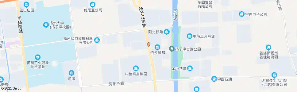 扬州依云城邦_公交站地图_扬州公交_妙搜公交查询2025