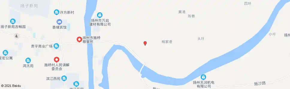 扬州五星村村委会_公交站地图_扬州公交_妙搜公交查询2025