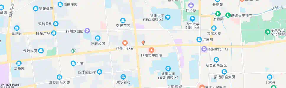 扬州人民大厦_公交站地图_扬州公交_妙搜公交查询2025