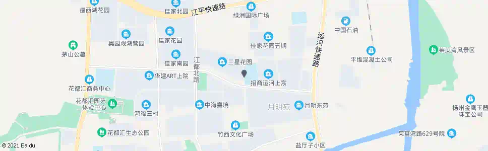 扬州三星_公交站地图_扬州公交_妙搜公交查询2025