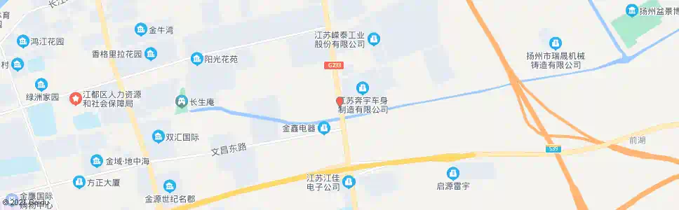 扬州黄海南路_公交站地图_扬州公交_妙搜公交查询2025