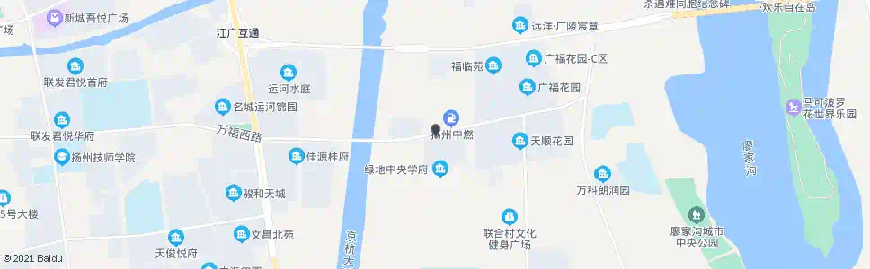 扬州工人疗养院_公交站地图_扬州公交_妙搜公交查询2025