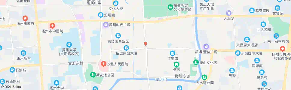 扬州绿扬旅社_公交站地图_扬州公交_妙搜公交查询2025