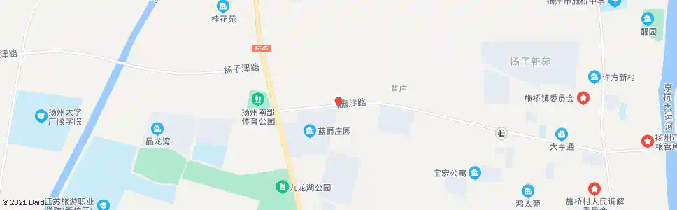 扬州施桥公交停车场(谢庄小区)_公交站地图_扬州公交_妙搜公交查询2025