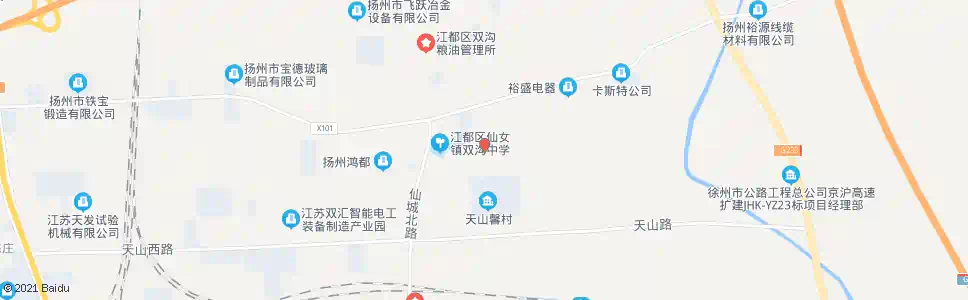 扬州双沟_公交站地图_扬州公交_妙搜公交查询2025