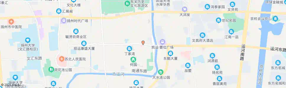 扬州广陵医院_公交站地图_扬州公交_妙搜公交查询2025