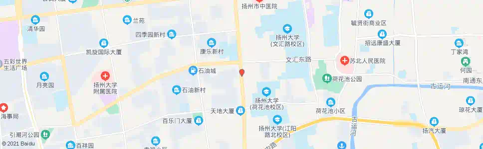 扬州崇文苑_公交站地图_扬州公交_妙搜公交查询2025