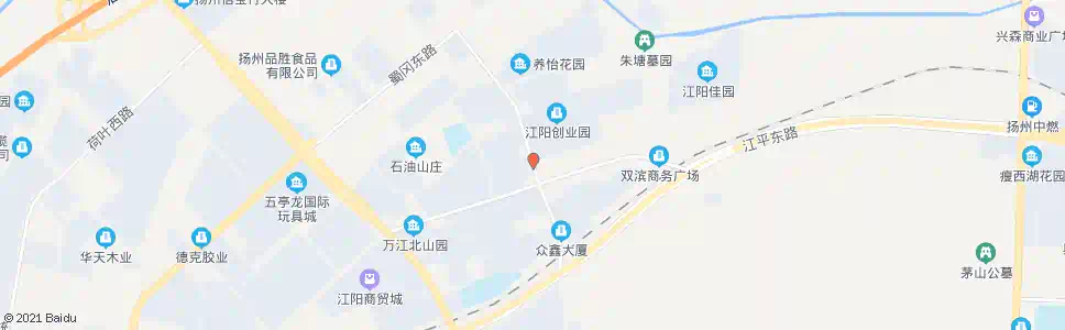 扬州朱塘小区_公交站地图_扬州公交_妙搜公交查询2025