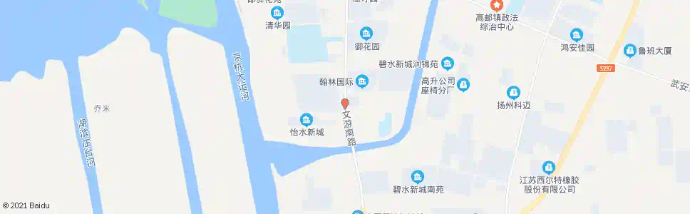 扬州天娇园_公交站地图_扬州公交_妙搜公交查询2025