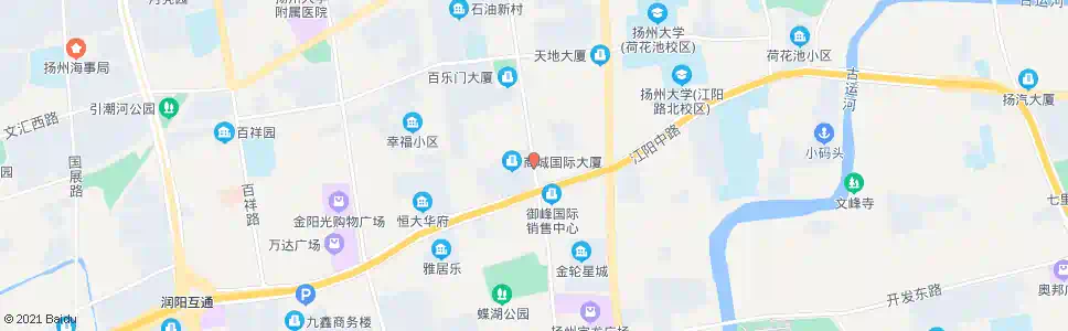 扬州商城_公交站地图_扬州公交_妙搜公交查询2025