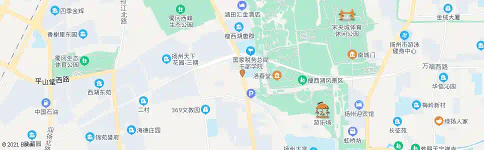 扬州二十四桥_公交站地图_扬州公交_妙搜公交查询2025