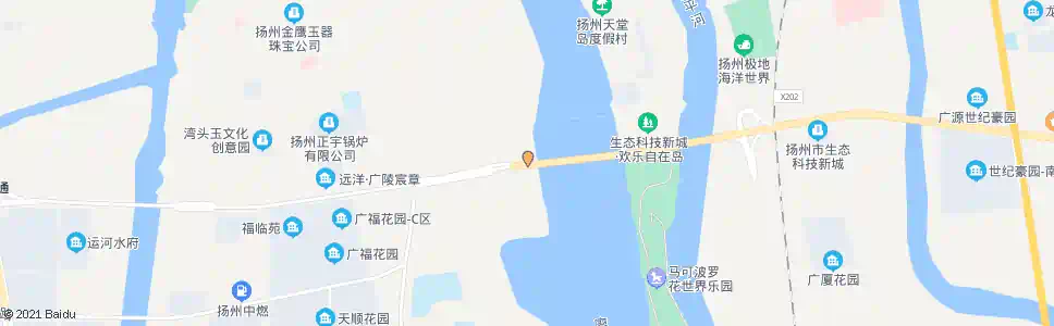扬州万福大队_公交站地图_扬州公交_妙搜公交查询2025