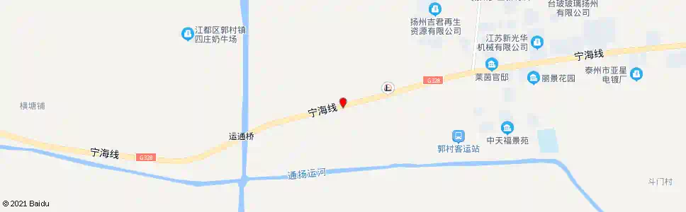 扬州四庄_公交站地图_扬州公交_妙搜公交查询2025