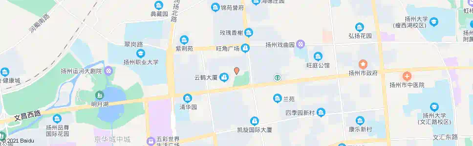 扬州来鹤台广场(富春酒楼)_公交站地图_扬州公交_妙搜公交查询2025