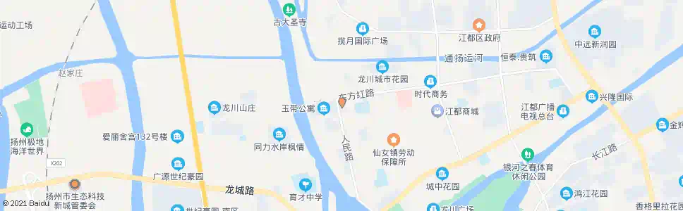 扬州仙女镇政府_公交站地图_扬州公交_妙搜公交查询2025