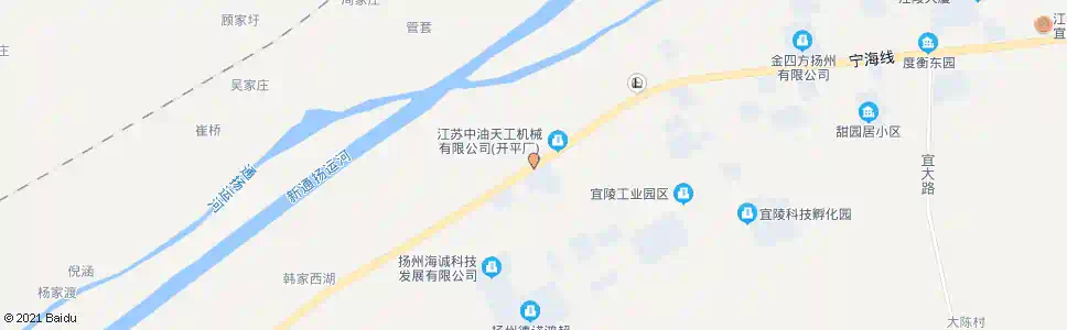 扬州西湖镇_公交站地图_扬州公交_妙搜公交查询2025