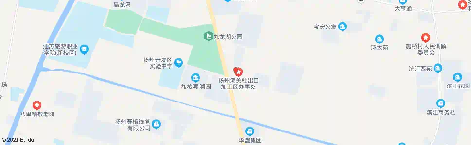 扬州出口加工区_公交站地图_扬州公交_妙搜公交查询2025