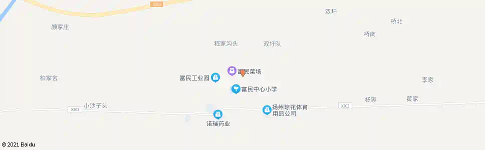 扬州富民_公交站地图_扬州公交_妙搜公交查询2025