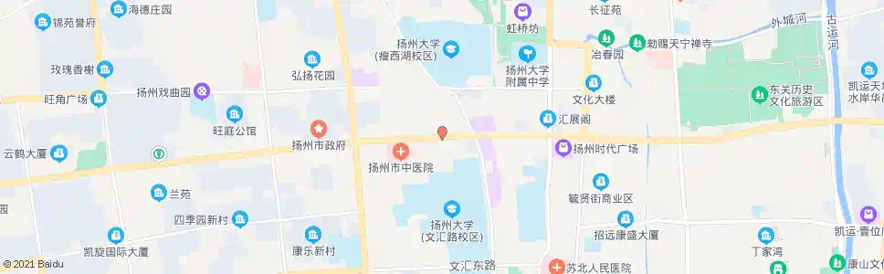 扬州西门_公交站地图_扬州公交_妙搜公交查询2025
